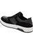 Siyah Deri-Tekstil Erkek Sneaker - E24I1AY56901-W19 Siyah 2