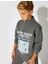 Sweatshirt Dik Yaka Uzun Kollu Kış Temalı Baskı Detaylı Şardonlu 1