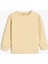 Sweatshirt Yıldız Detaylı Dokulu Bisiklet Yaka Uzun Kollu 1