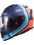 Storm Slant Mat Mavi-Turuncu Kask Xxl Beden 1