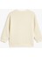 Oversize Sweatshirt Doğa Baskı Detaylı Bisiklet Yaka Uzun Kollu 2