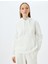 Basic Kapüşonlu Kanguru Cepli Rahat Kalıp Sweatshirt 3