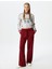 Crop Slim Fit Dik Yaka Kolej Baskılı Fermuarlı Sweatshirt 1