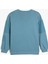 Sweatshirt Uzun Kollu Bisiklet Yaka Cep Detaylı Pamuklu 2