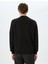 Bisiklet Yaka Slogan Işlemeli Sweatshirt 4