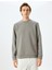 Bisiklet Yaka Pamuk Karışımlı Atatürk Baskılı Sweatshirt 3