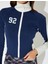 x Inji - Fermuarlı Dik Yaka Renk Bloklu Kolej Baskılı Uzun Kollu Slim Fit Tişört 5