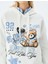 Kolej Baskılı Kapüşonlu Oversize Sweatshirt 5