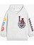 Kapşonlu Sweatshirt Los Angeles Baskılı Uzun Kollu 1