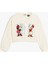 Minnie Mouse Sweatshirt Lisanslı Uzun Kollu Bisiklet Yaka Şardonlu 1