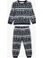 Yılbaşı Baskılı Pijama Takımı Pamuklu 1
