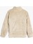 Oversize Peluş Sweatshirt Dik Yaka Yarım Fermuarlı Uzun Kollu 2