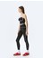 Yüksek Bel Biyeli Slim Fit Spor Tayt Interlok 2