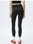 Yüksek Bel Biyeli Slim Fit Spor Tayt Interlok 4