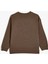 Organik Pamuklu Sweatshirt Koala Baskılı Uzun Kollu Bisiklet Yaka 2
