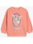 Sweatshirt Unicorn Baskılı Uzun Kollu Bisiklet Yaka 1