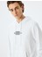 Kapşonlu Pamuklu Baskılı Sweatshirt 1
