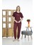 24136 Kadın Kısa Kollu Yazlık Penye Pijama Takımı 2