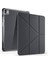 Apple iPad Air 13 Inç 2024 (A2898-A2899) Uyumlu Kılıf 3 Farklı Stand Kalemlikli Tri Folding Tablet Kılıfı 1