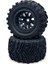 Mx-07 2 Adet 188MM Lastik Jant Lastiği 8752 8753 Zd Racing Için Mx-07 MX07 Mx 07 1/7 Rc Araba Yedek Parça Aksesuarları, Siyah (Yurt Dışından) 1