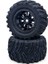Mx-07 2 Adet 188MM Lastik Jant Lastiği 8752 8753 Zd Racing Için Mx-07 MX07 Mx 07 1/7 Rc Araba Yedek Parça Aksesuarları, Siyah (Yurt Dışından) 4