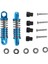 Adet 1/28 Rc Alüminyum Amortisörler Wltoys Rc Araba K969 K989 K999 P929 4WD Kısa Kulvar Drift Araba Yükseltme Parçaları-Mavi (Yurt Dışından) 1