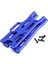 Metal Ön Süspansiyon Kolları Salıncak Kolu ARA330711 Arrma 1/10 Kraton 4x4 4s V2 Blx Rc Araba Yükseltme Parçaları Mavi (Yurt Dışından) 4