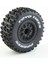 Adet 112MM 1/10 Kısa Kulvar Kamyon Lastikleri Lastik Tekerlek 12MM Hex Traxxas Slash Arrma Senton Vkar 10SC Hpı Rc Araba (Yurt Dışından) 4