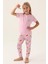 3403 Jungle Kız Çocuk Pijama Takımı 2
