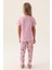 3403 Jungle Kız Çocuk Pijama Takımı 5