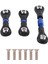 3 Adet Metal Direksiyon Çubuğu Bağlantı Çubuğu Rot Tamiya Tt-01 TT01 1/10 Rc Araba Yükseltme Parçaları Aksesuarları, Mavi (Yurt Dışından) 2