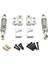 Alüminyum Arka Aksını Yay Sabitleme Diy Rc Araba Kamyonu Rc Araba Aksesuarları Mn 1/12 MN82 LC79 MN78 Gümüş (Yurt Dışından) 6