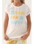 3394 Today Krem Kız Çocuk Pijama Takımı 4