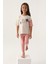 U.S. Polo Assn. U.s. Polo ASSN.1809 Lisanslı Rose Bej Kız Çocuk Pijama Takımı 3