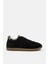 Mina Siyah Süet Hakiki Deri Kadın Sneaker 1