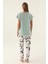 3399 Cute Kadın Kısa Kol Pijama Takımı 5