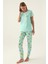 3403 Callım Kadın Kısa Kol Pijama Takımı 1