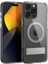 Caseology iPhone 16 Pro Kılıf Capella Mag MagSafe özellikli Kickstand Clear Gray - ACS08185 2