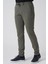 Barreiro P1036 Slim Fit Twis Bağcıklı Likralı Jogger Pantolon Haki 2