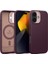 Caseology iPhone 16 Kılıf Nano Pop Mag MagSafe özellikli Burgundy Bean - ACS08237 2