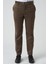 Amora P1031 Slim Fit Pamuklu Kadife Pantolon Toprak 1