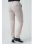 Barreiro P1036 Slim Fit Twis Bağcıklı Likralı Jogger Pantolon Bej 4