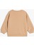 Sweatshirt Ayıcık Baskılı Uzun Kollu Bisiklet Yaka Pamuklu Şardonlu 2