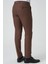 Alverca Do Ribatejo P1028 Slim Fit Kumaş Pantolon Kahve 4