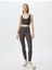 Spor Tayt Yüksek Bel Yumuşak Tuşe Slim Fit 2
