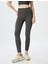 Spor Tayt Yüksek Bel Yumuşak Tuşe Slim Fit 3