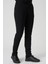 Barreiro P1036 Slim Fit Twis Bağcıklı Likralı Jogger Pantolon Siyah 3