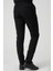 Barreiro P1036 Slim Fit Twis Bağcıklı Likralı Jogger Pantolon Siyah 4