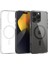 Caseology iPhone 16 Pro Kılıf Capella Mag MagSafe özellikli Clear Charcoal - ACS08183 3
