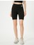 Spor Biker Tayt Yüksek Bel Baskılı Slim Fit Interlok 3